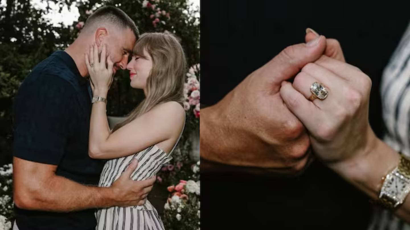 Taylor Swift Announces Engagement to Travis Kelce, Fans React With Joy