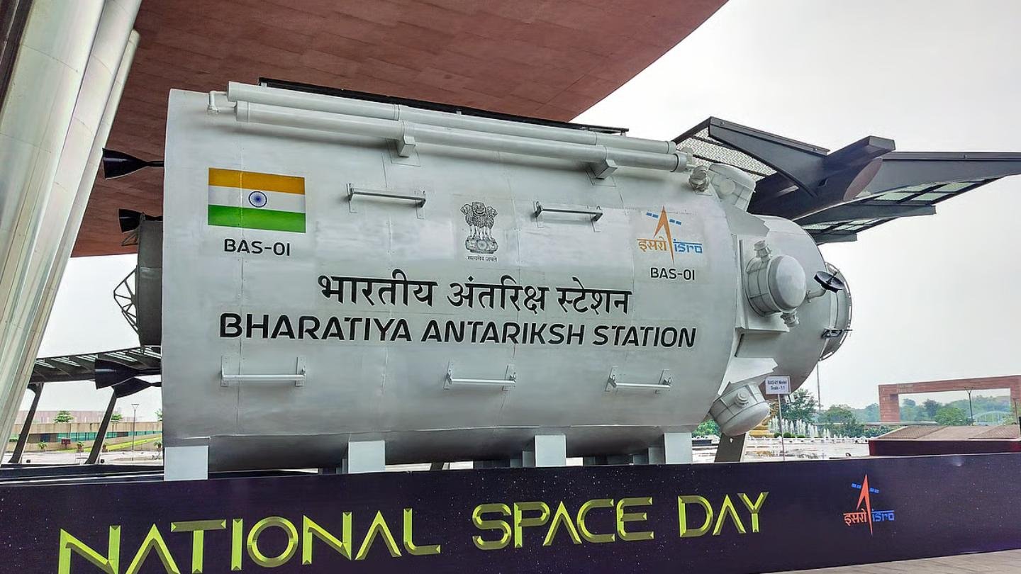 ISRO Unveils Model of Bharatiya Antariksh Station, India’s First Orbital Lab