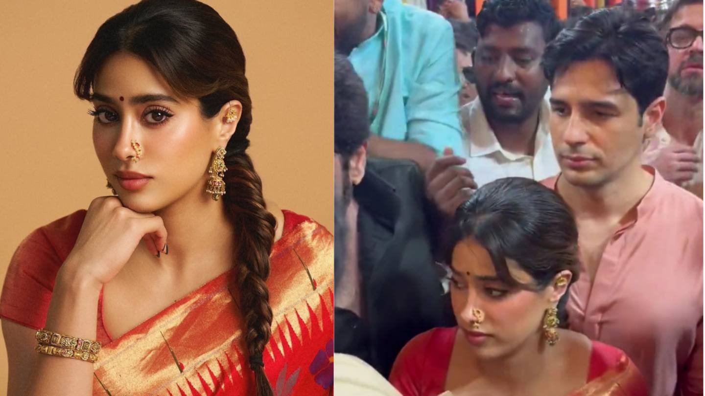 Janhvi Kapoor Appears Uneasy at Crowded Ganpati Pandal; Fans Express Concern: ‘Can Feel Her Discomfort’