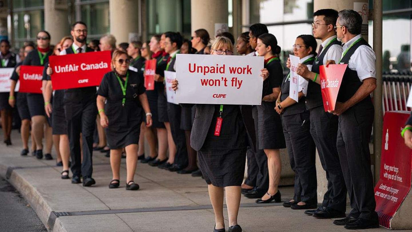 Air Canada Strike Deepens as Union Rejects Back-to-Work Order