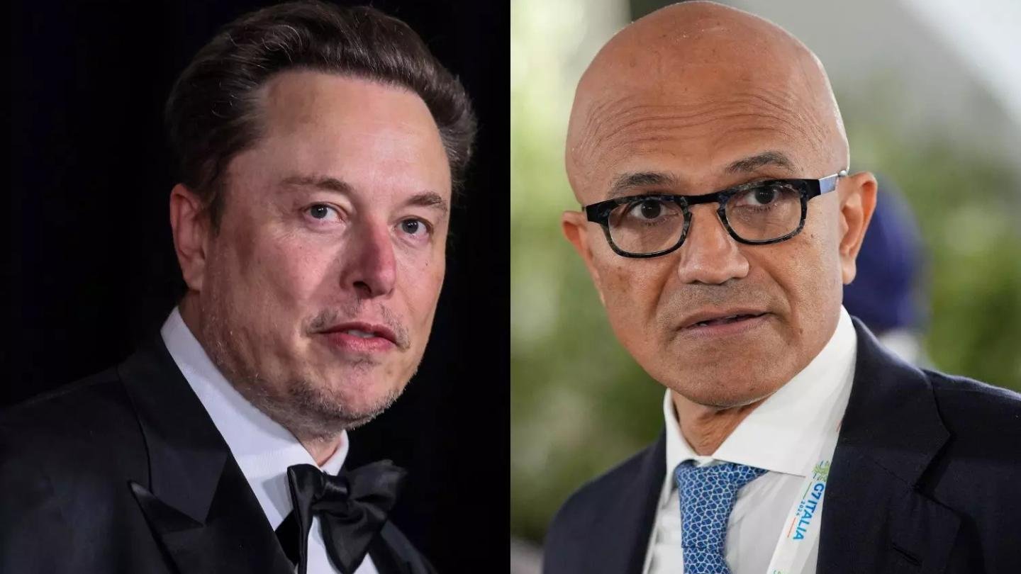 Satya Nadella Responds to Elon Musk’s “OpenAI Will Eat Microsoft Alive” Comment