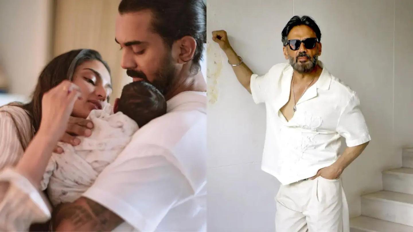 Suniel Shetty Celebrates Birthday with Heartfelt Gift from Granddaughter Evaraah