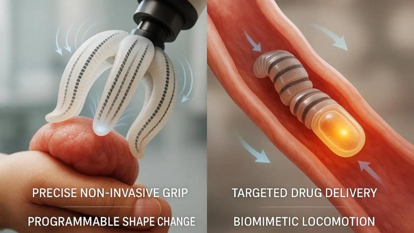 IIT-Madras Develops Magnetic Shape-Shifting Soft Robots for Delicate Tasks