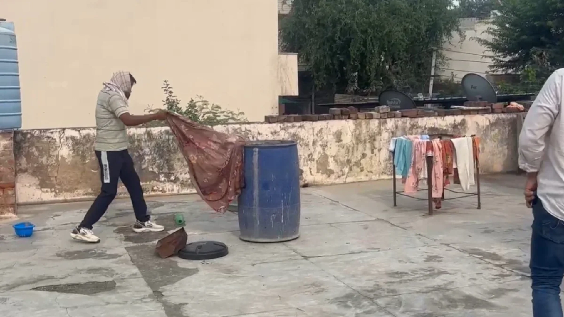 Man’s Body Found in Blue Drum in Rajasthan; Wife and Her Lover Detained