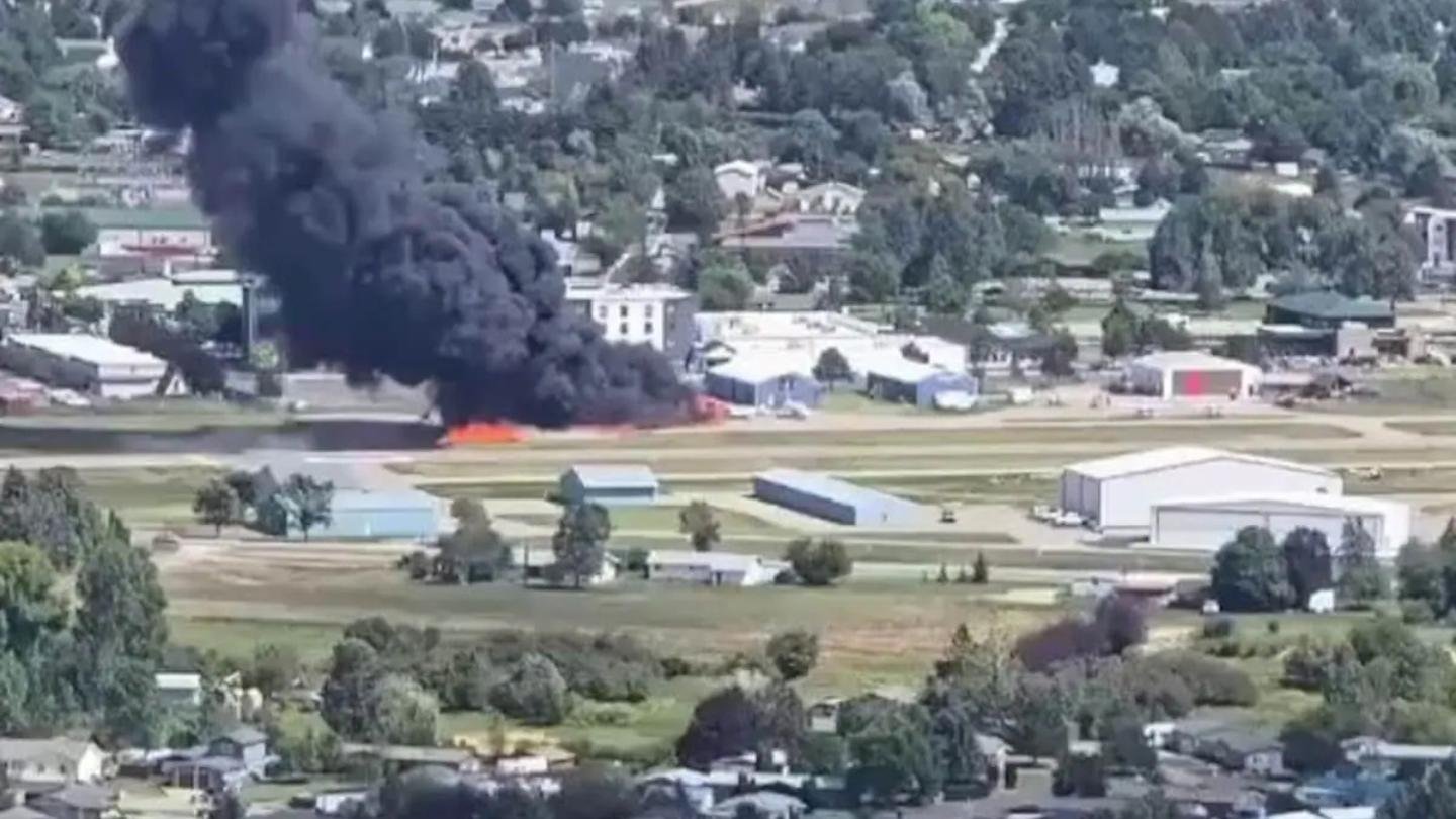 Plane Crashes Into Parked Aircraft at Montana Airport, No Serious Injuries Reported