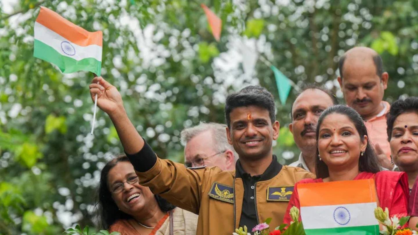 Lucknow Welcomes Astronaut Shubhanshu Shukla With Grand Celebration