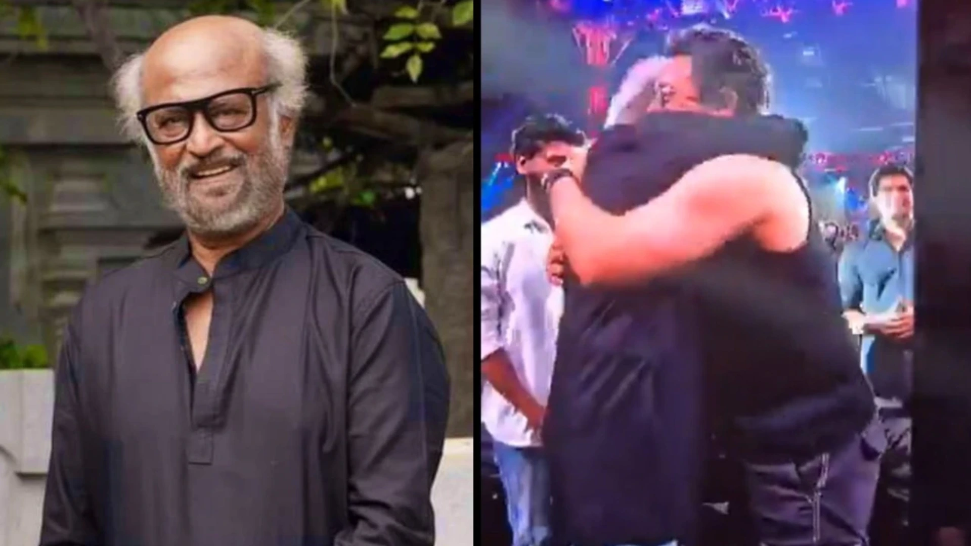 Rajinikanth Stops Aamir Khan From Touching His Feet, Shares Heartfelt Hug at Coolie Trailer Launch