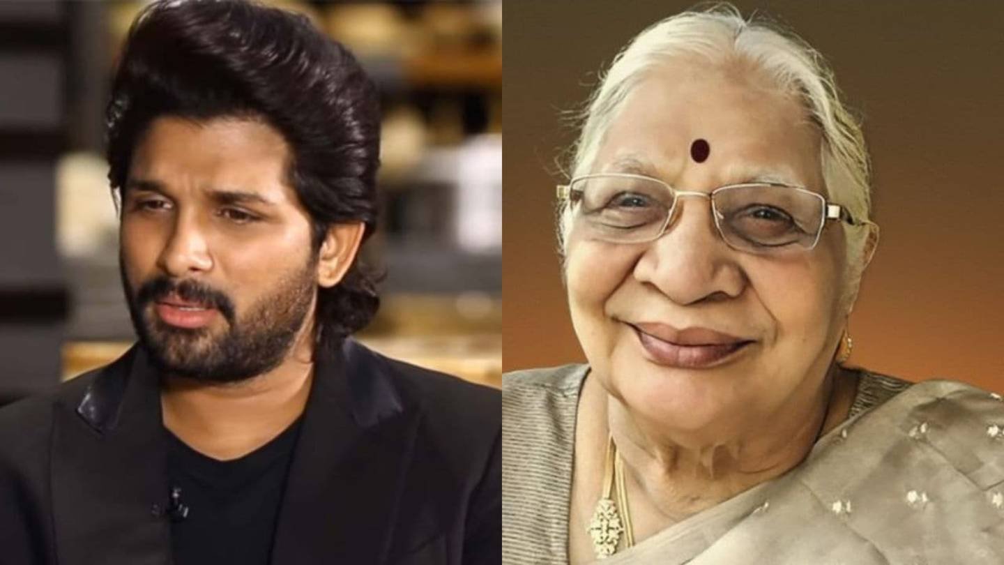 Allu Arjun’s Grandmother Allu Kanakaratnam Passes Away at 94; Pawan Kalyan Pays Late-Night Visit