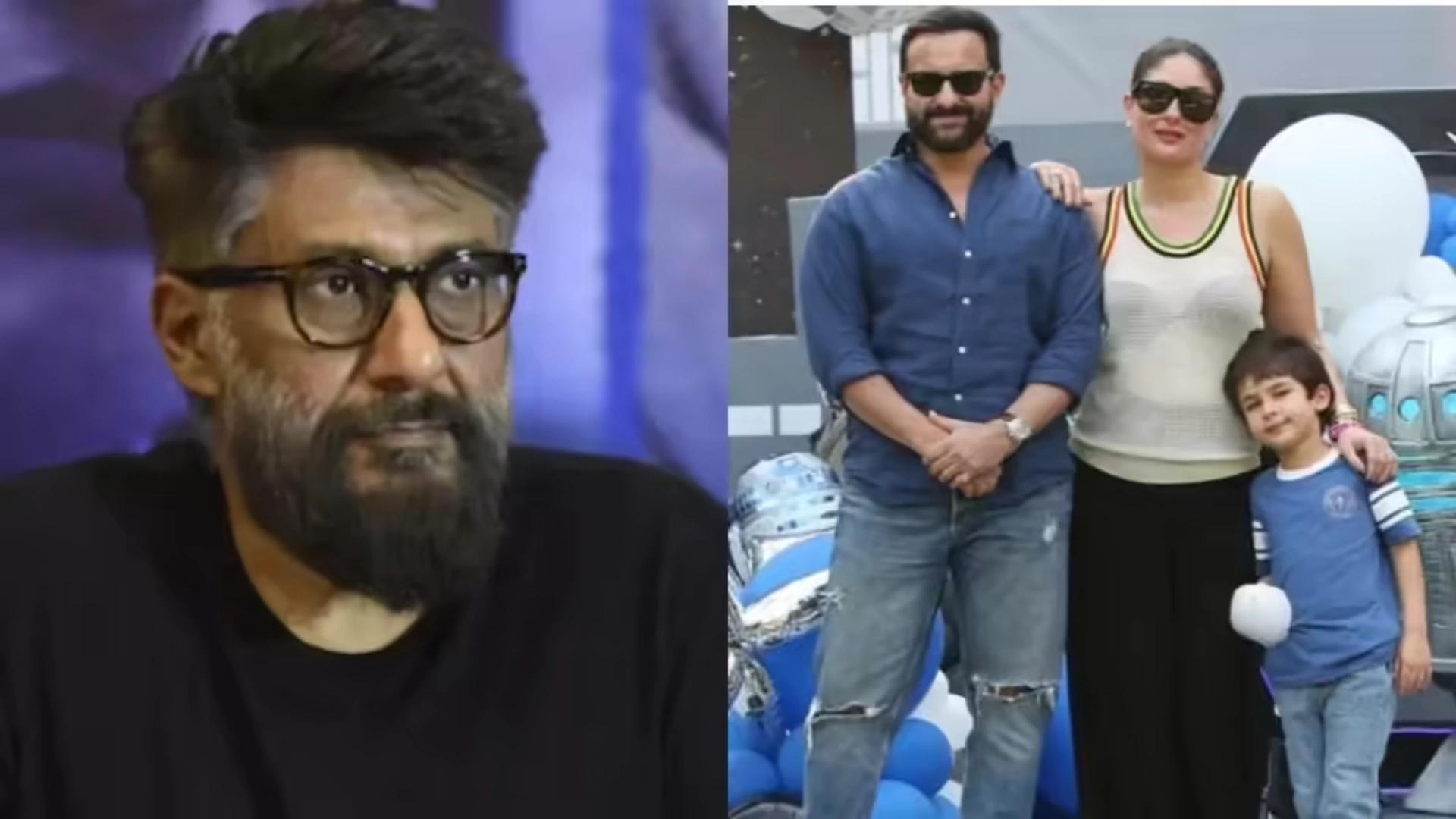 Vivek Agnihotri Clarifies Comments on Taimur’s Name: “Nobody Should Name Their Child Taimur”