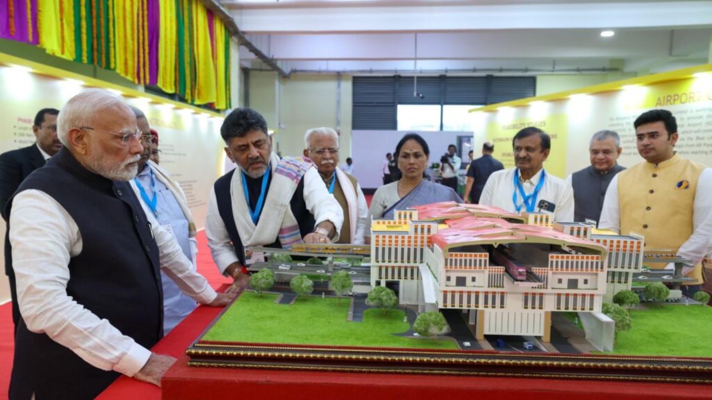 PM Modi Inaugurates Bengaluru Metro’s Yellow Line, Network Expands to 96 km