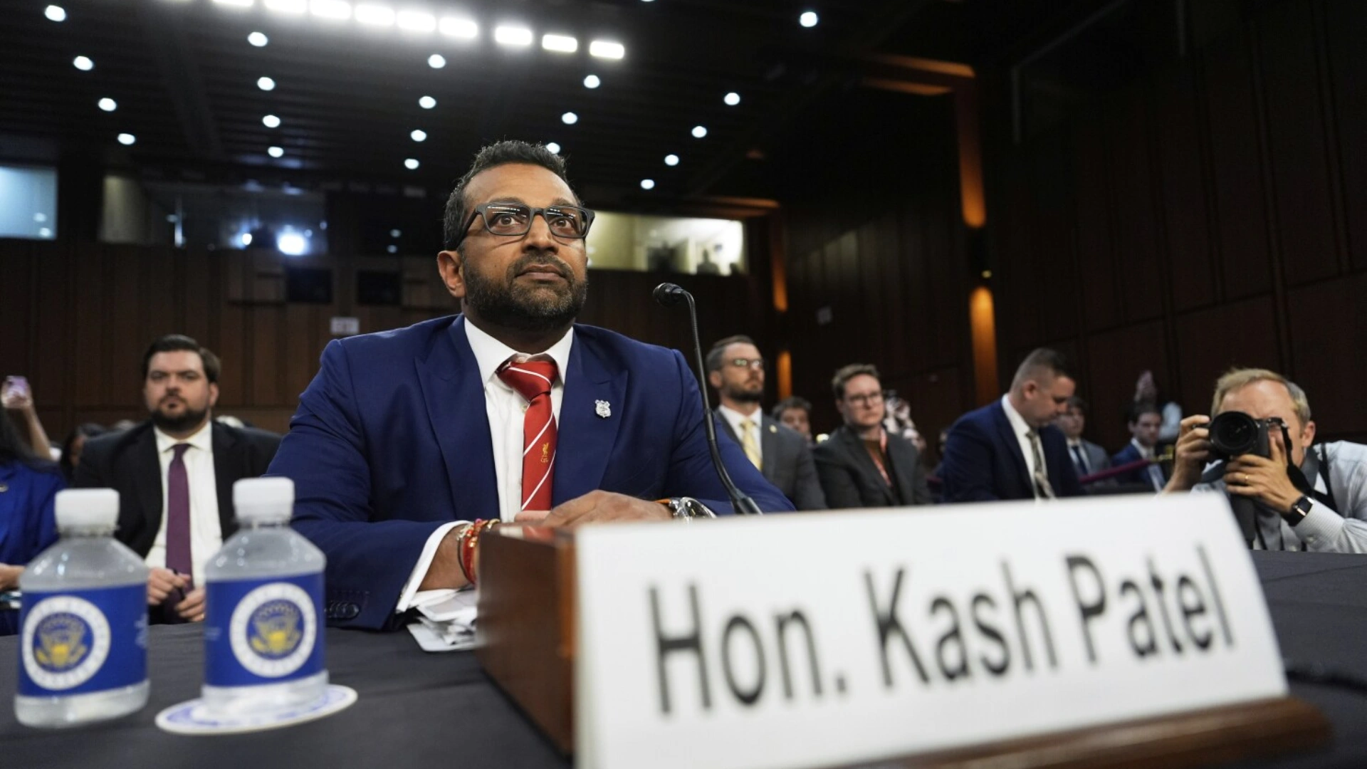 Kash Patel Faces Senate Hearing Amid FBI Turmoil, Kirk Probe