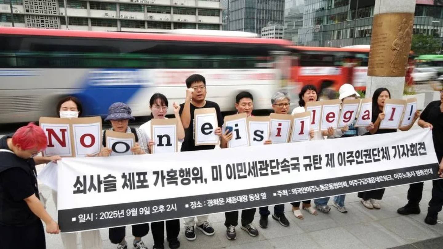 South Korea, U.S. discuss visa changes as detained workers return.