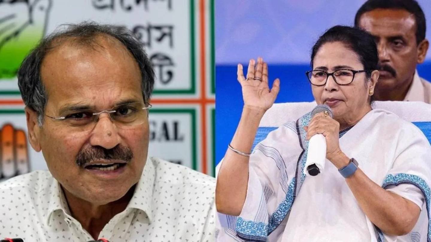 Adhir Ranjan Criticises Mamata Banerjee for Skipping Voter Adhikar Yatra, TMC Defends Decision