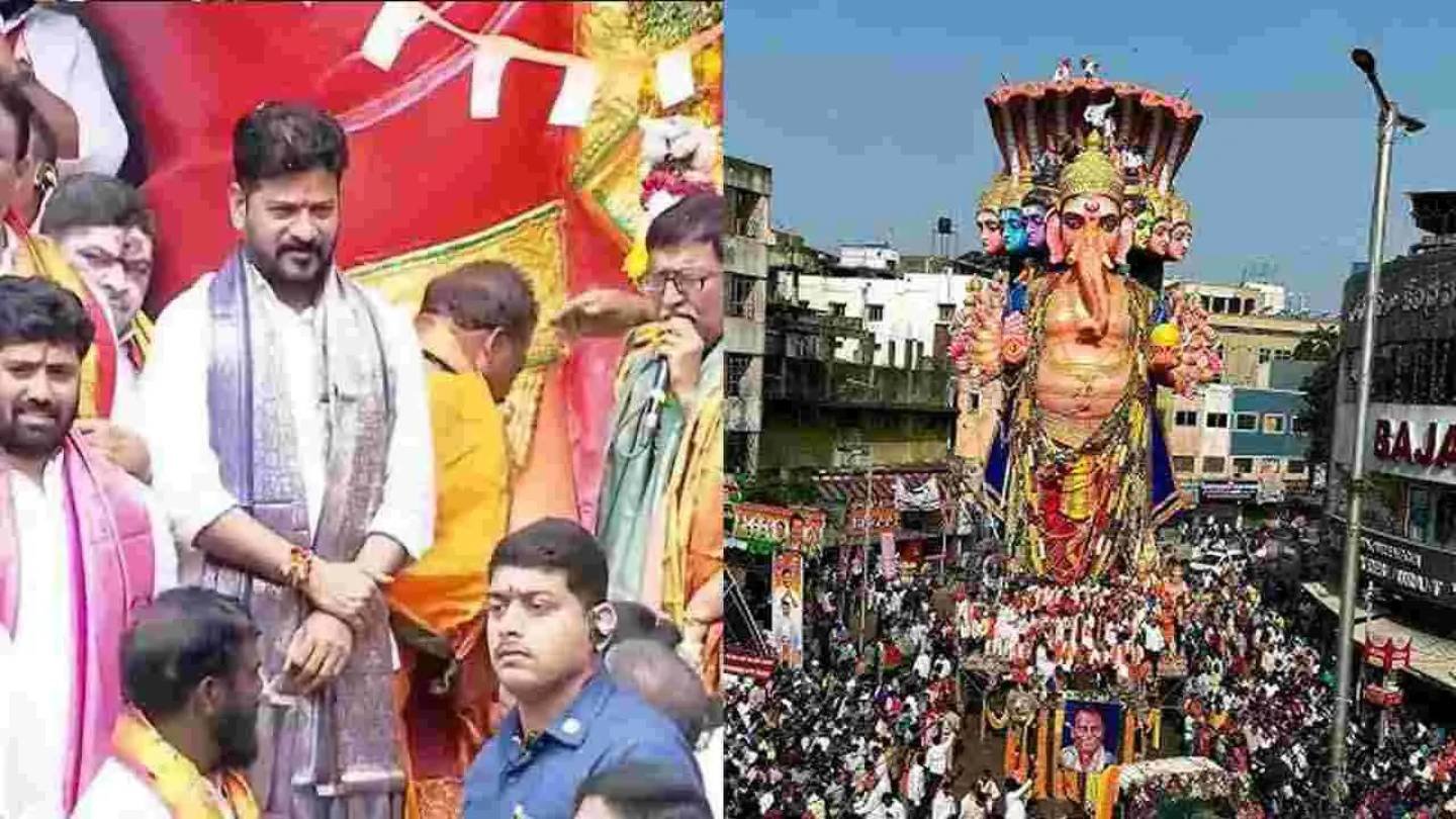 Telangana CM Makes Historic Visit to Ganesha Immersion Site in Hyderabad
