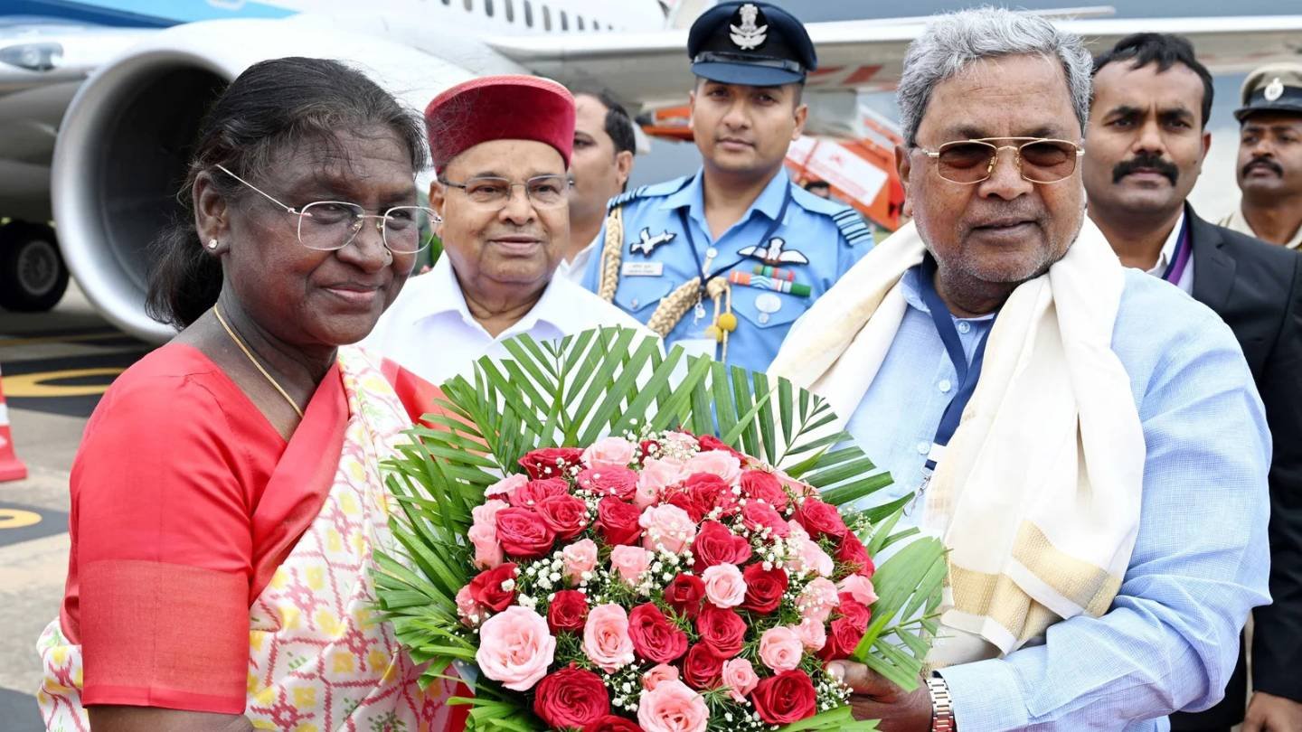 “Do You Know Kannada?”: CM Siddaramaiah Asks President Murmu, She Responds