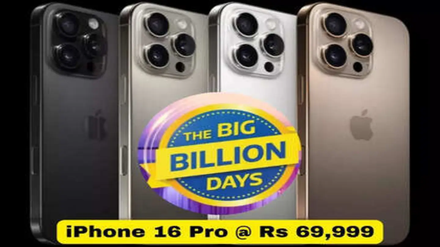 Flipkart Big Billion Days Sale 2025: iPhone 16 Deals Unveiled