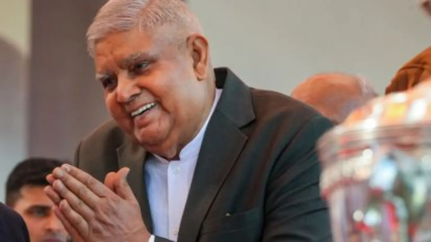 Dhankhar attends successor’s VP swearing-in: ‘No awkwardness’