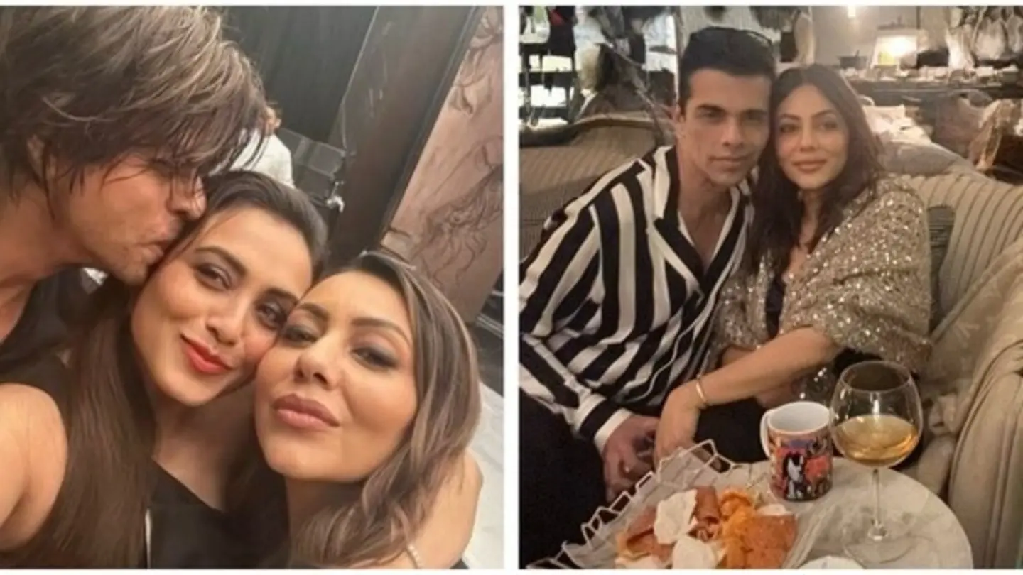 Rani Mukerji helps Shah Rukh Khan with National Film Award medal