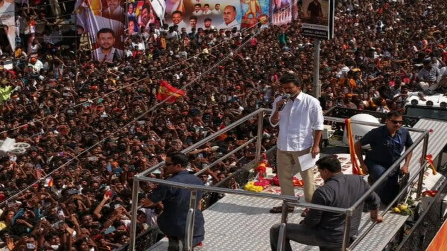 India: Stampede at Actor Vijay’s Rally Kills 40