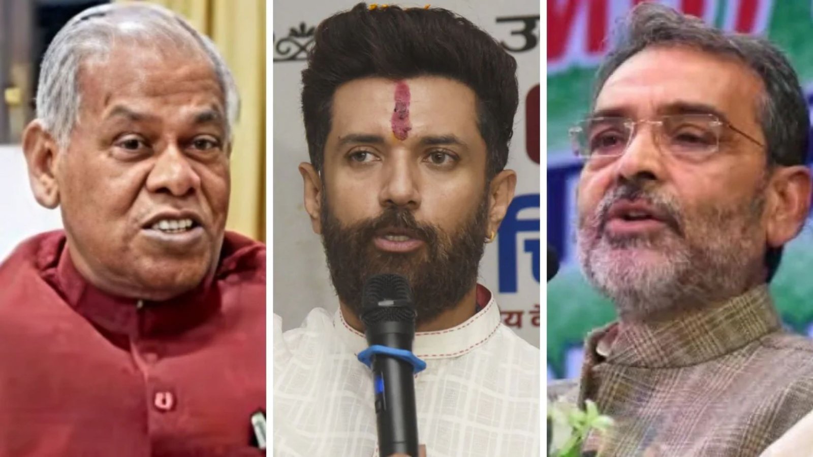 Bihar NDA Mood Check: Paswan, Kushwaha Upbeat; Manjhi’s Post Raises Eyebrows