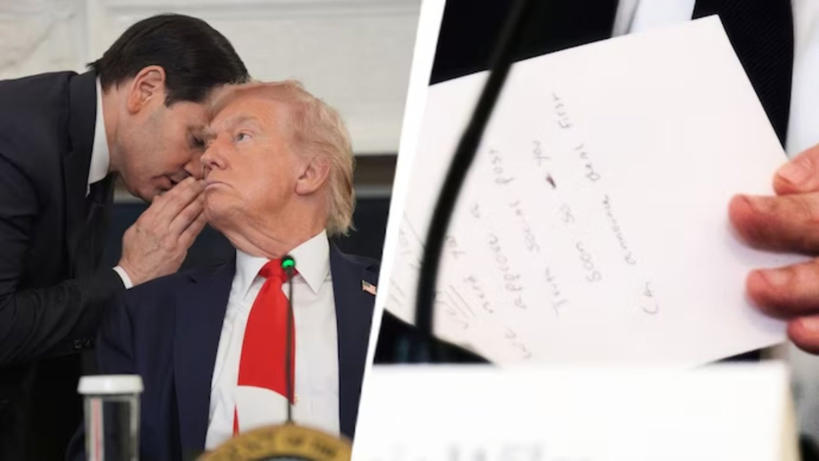 Trump Receives Urgent Note From Rubio on Gaza Peace Deal