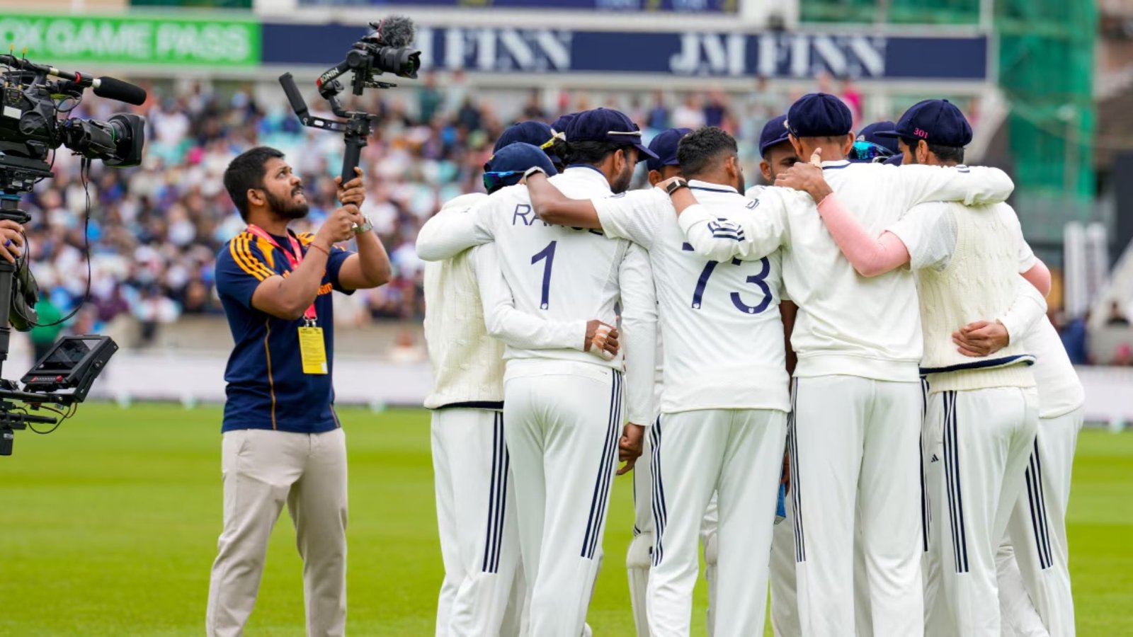 Siraj, Rahul shine as rain halts India-West Indies Test