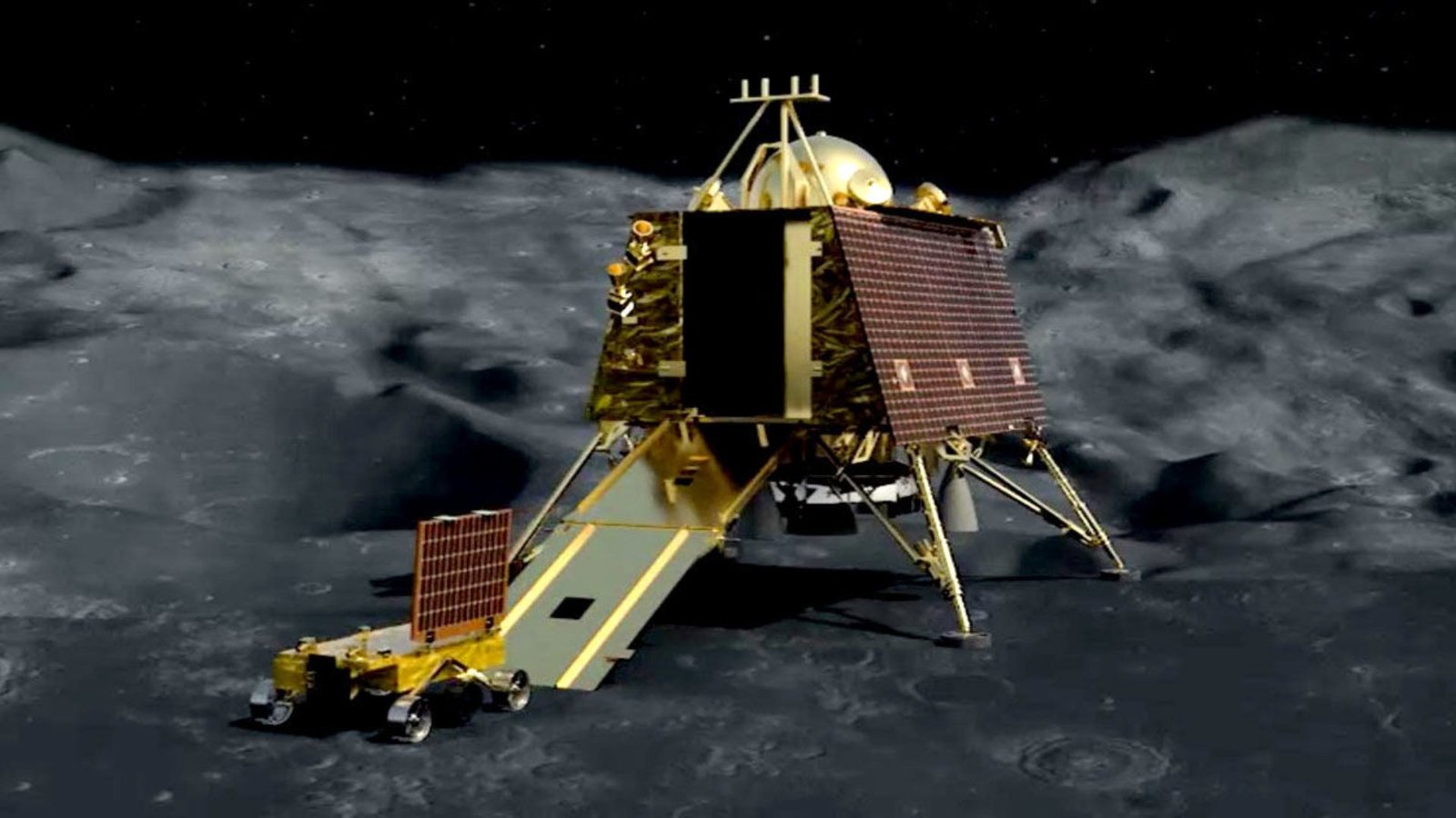 Chandrayaan-2 Spots Sun’s Fury Impacting the Moon’s Surface