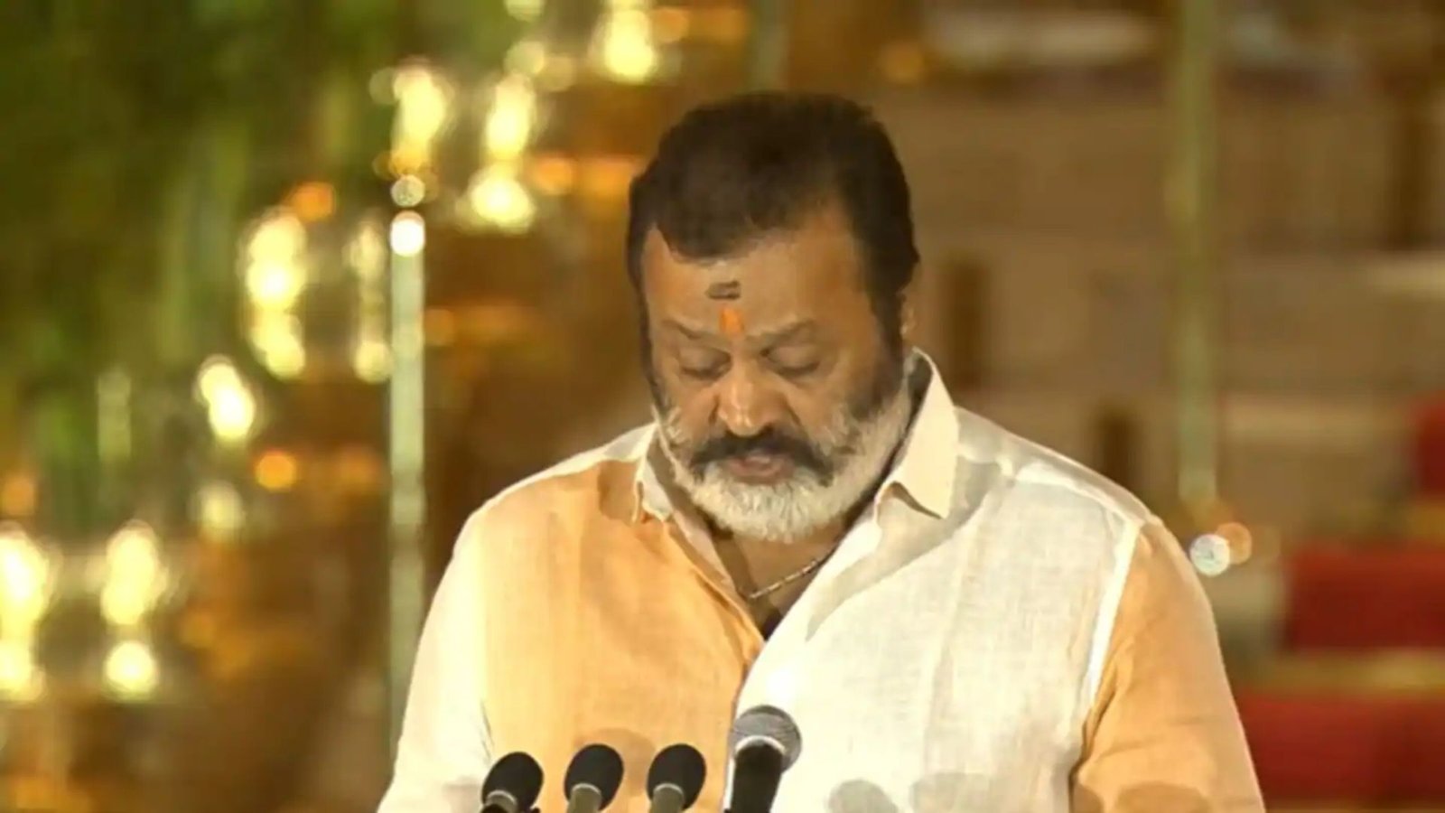 Kerala BJP MP Suresh Gopi to resume acting due to income loss