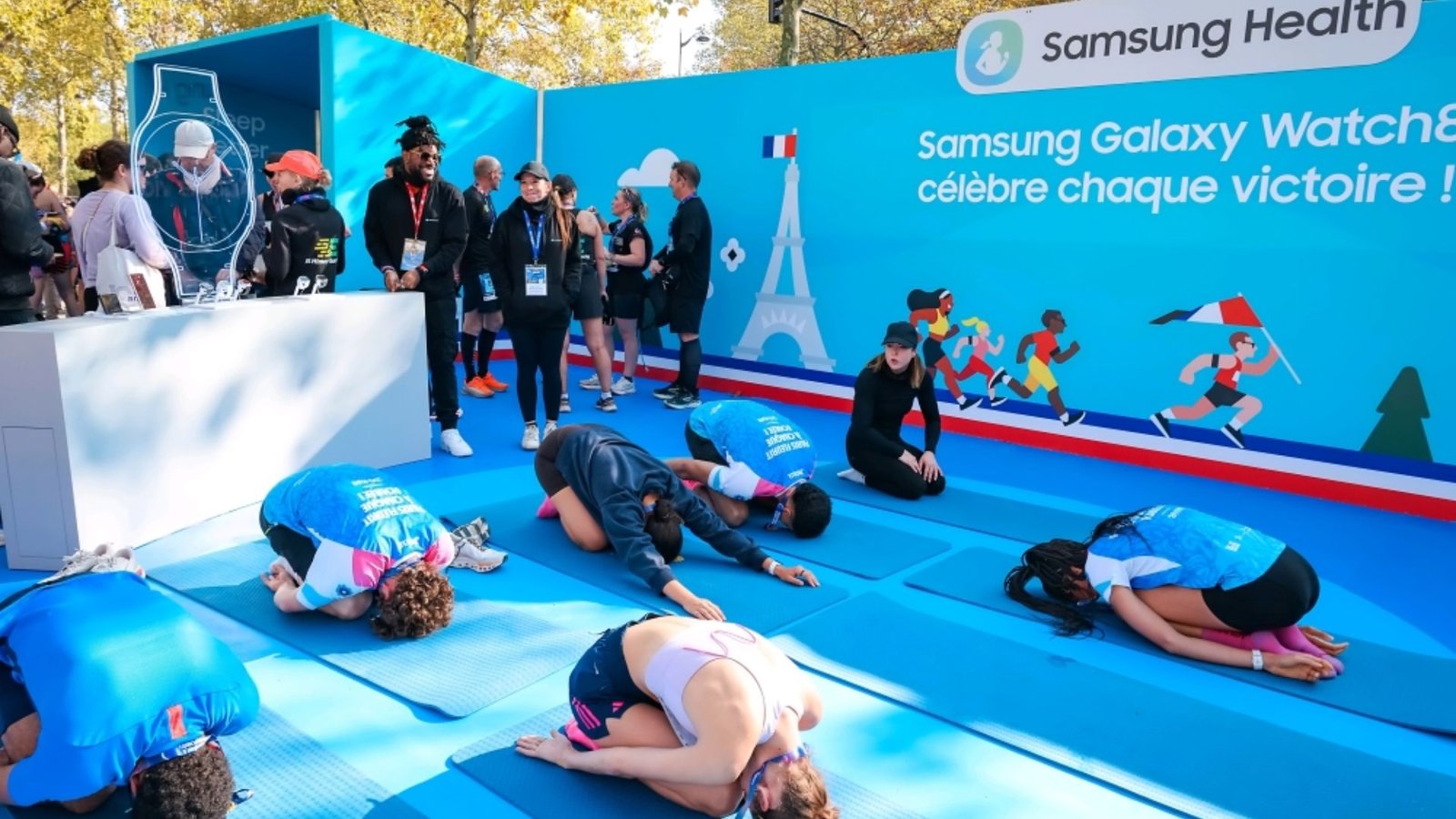 Samsung Powers Wellness, Running and Skateboarding Event in Paris with Wearables