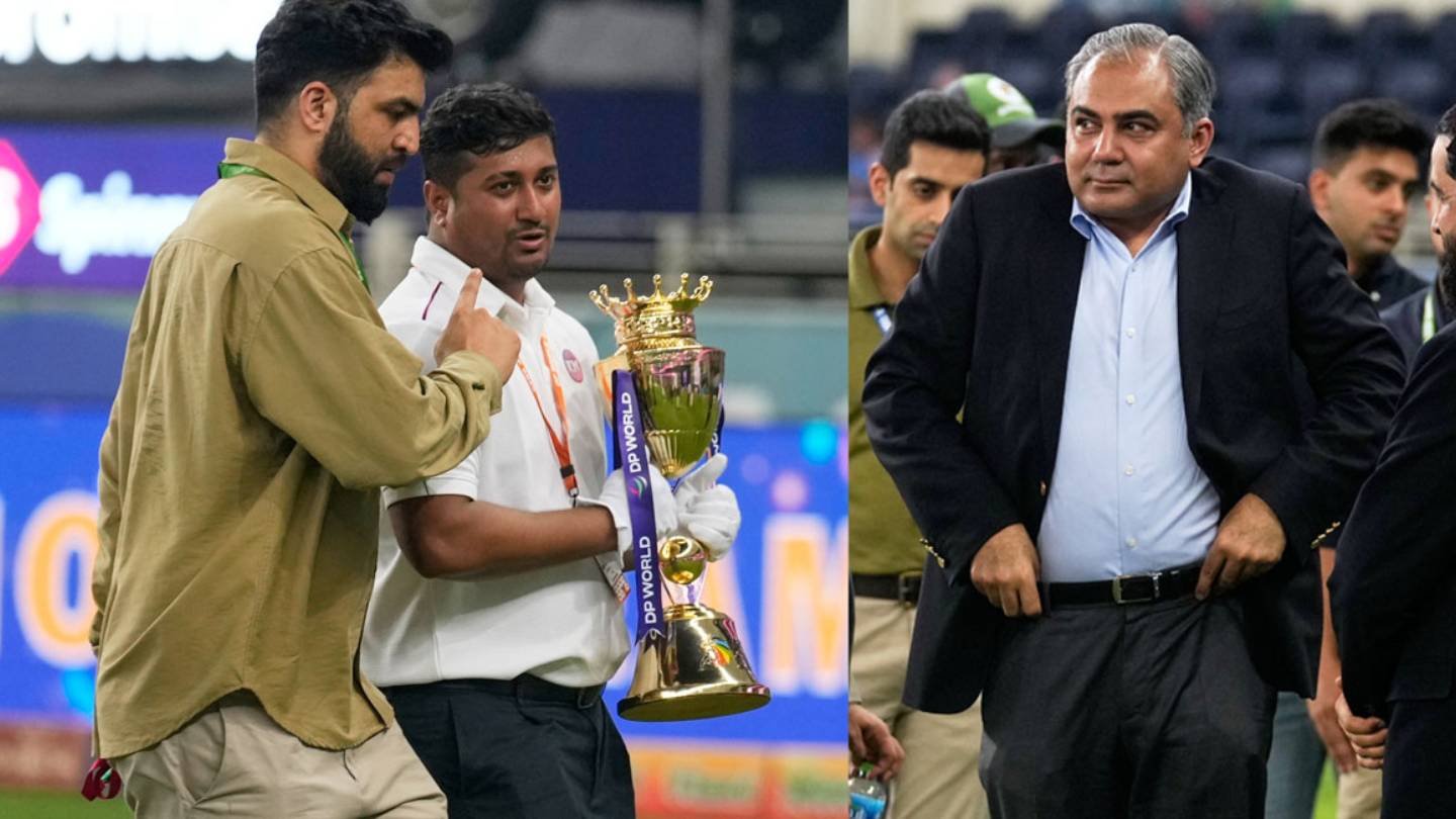 Naqvi: India can collect Asia Cup trophy from me in Dubai