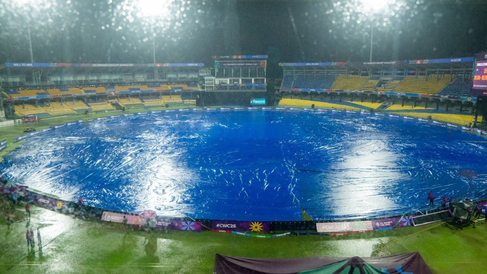 Rain interrupts Sri Lanka’s innings against New Zealand in World Cup