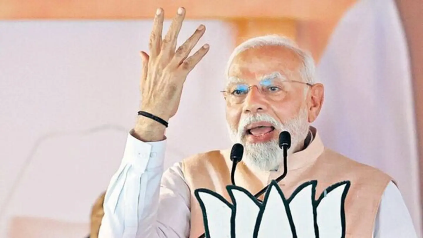 Modi Slams Bihar Opposition, Revives ‘Jungle Raj’ Allegations at Rally