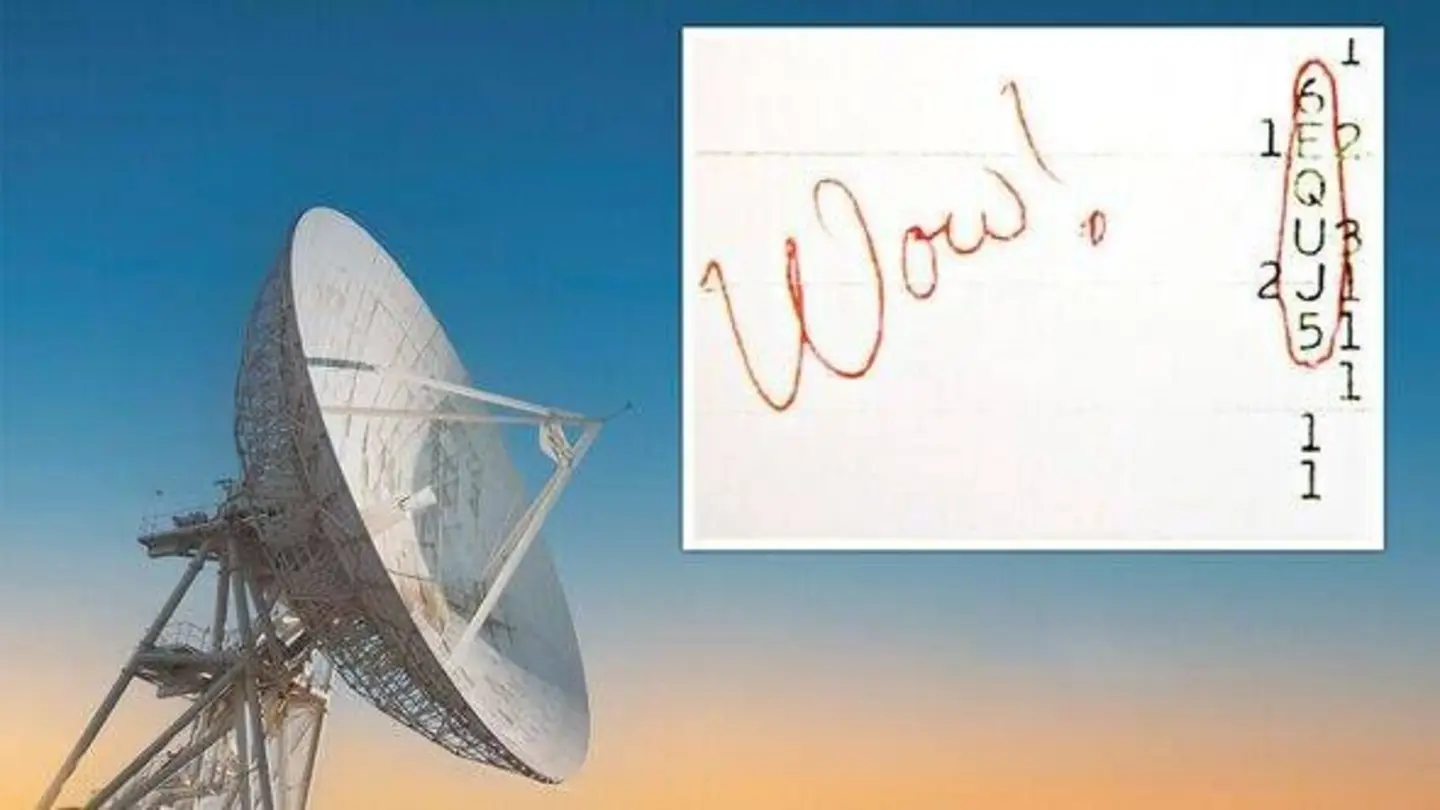 Interstellar Object: Source of 1977 Wow! Signal?