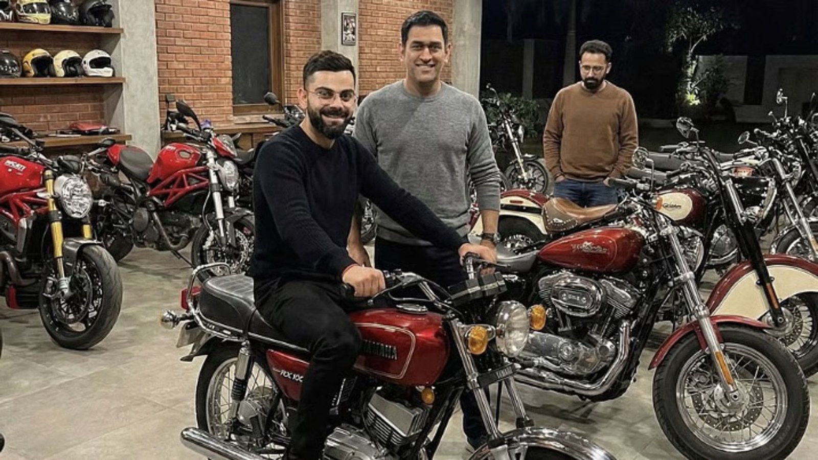 Virat Kohli’s RX 100 Bike Pose: Viral Sensation or Clever Fake?