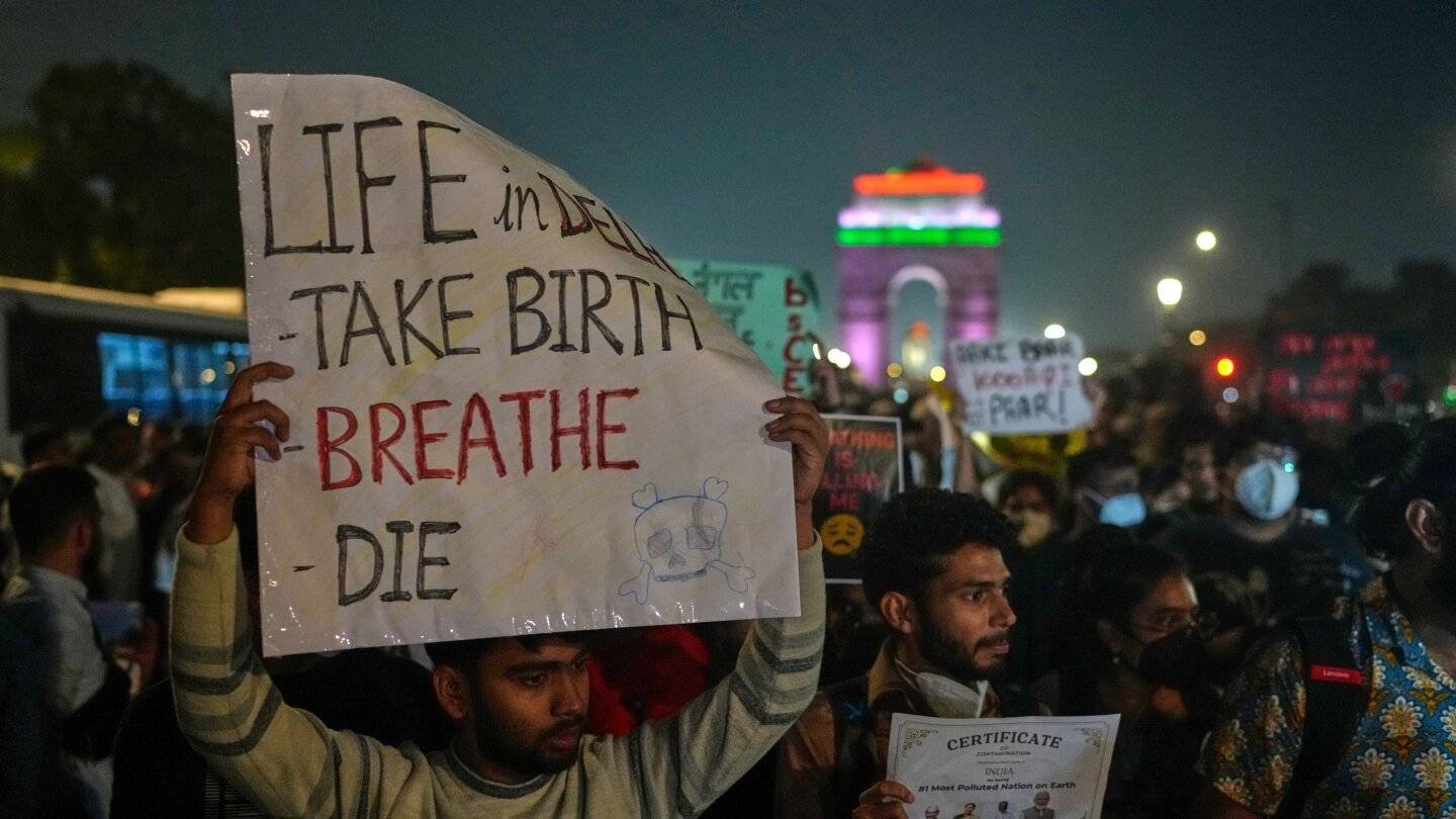 Delhi Chokes: Air Pollution Sparks Protests in India’s Capital
