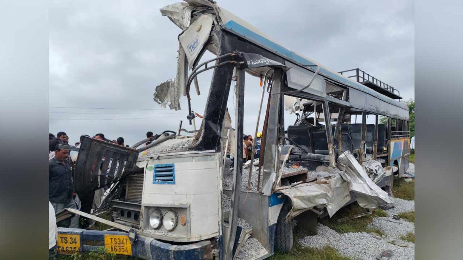 Telangana Bus Accident: Three Sisters Among 20 Killed, Grief Erupts