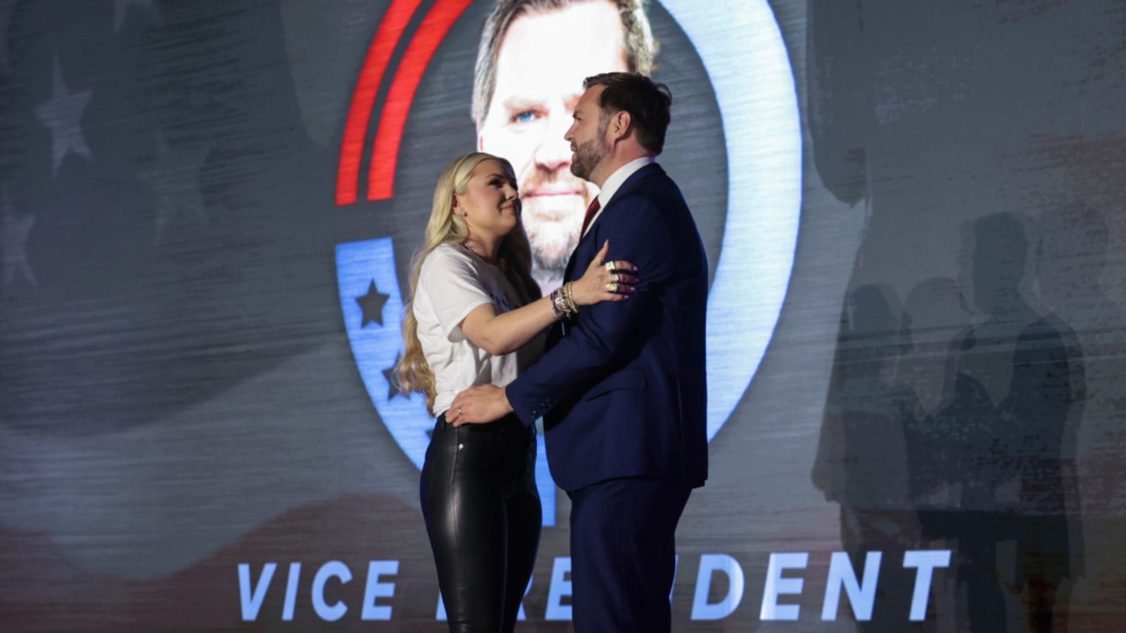 Erika Kirk and JD Vance’s hug video sparks online buzz