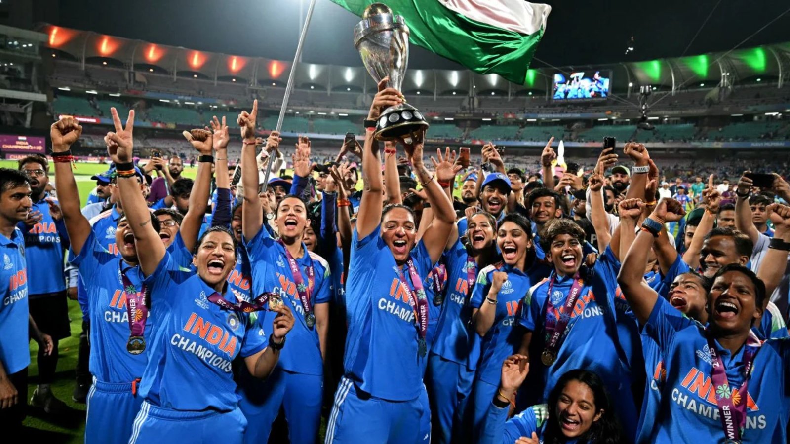 BCCI Rewards Women’s Cricket Team with Rs 51 Crore and Diamonds