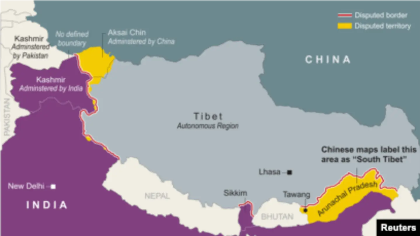 India, China clash over Arunachal Pradesh: Border tensions escalate again.