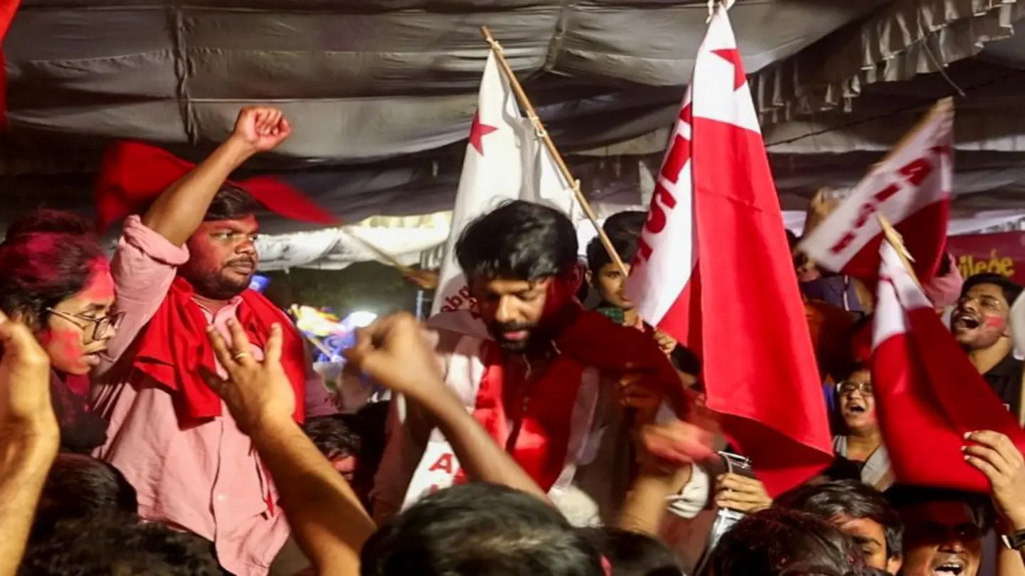 Left Unity Dominates JNUSU Elections, Sweeping All Central Panel Posts