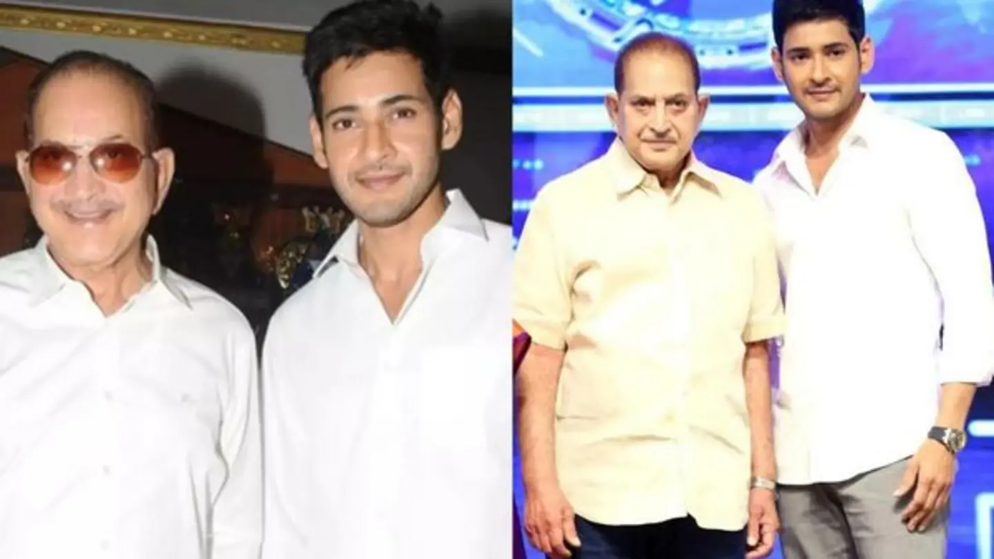 Mahesh Babu’s emotional tribute: Shares throwback photo with Superstar Krishna