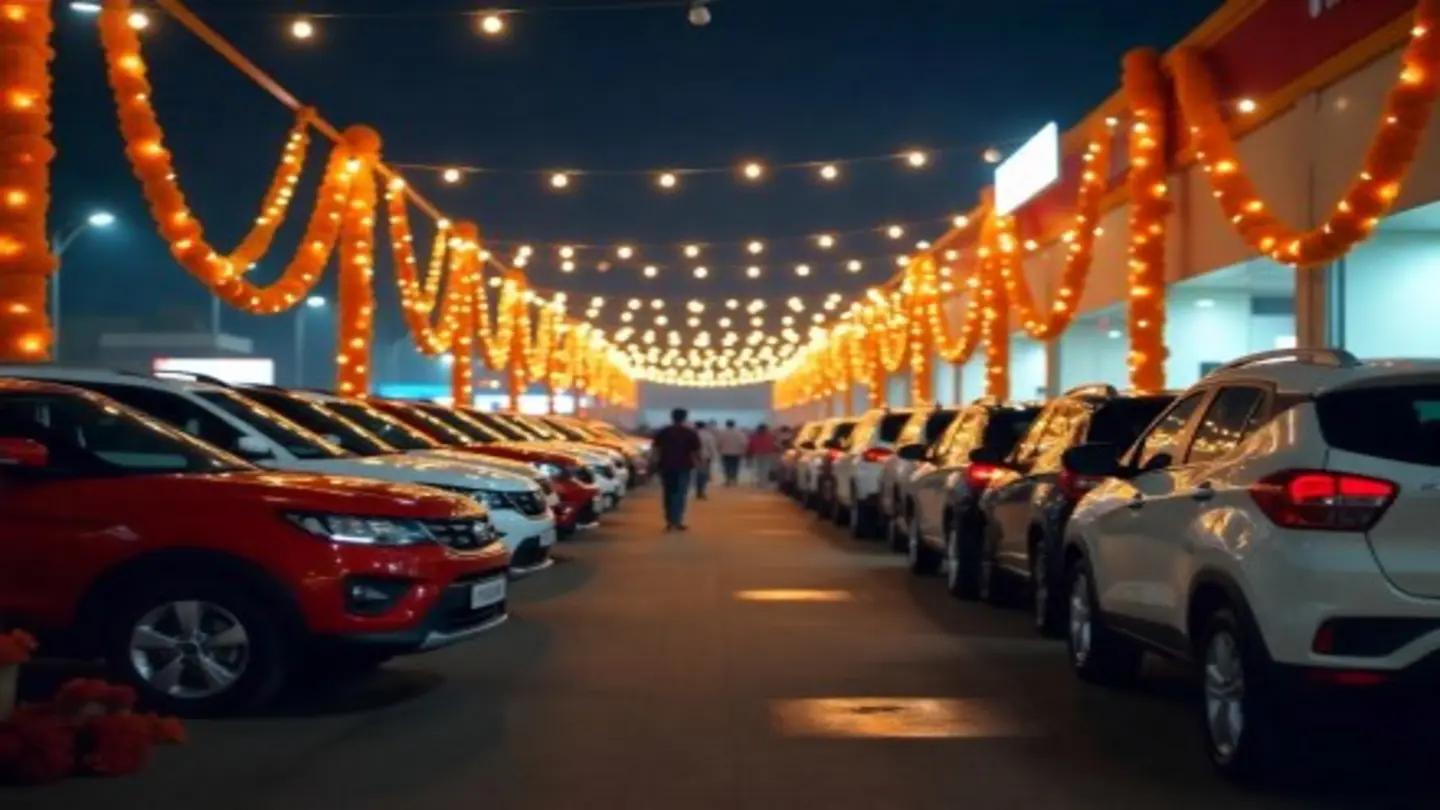 GST 2.0 Fuels Record October Auto Sales for Maruti, Tata, M&M