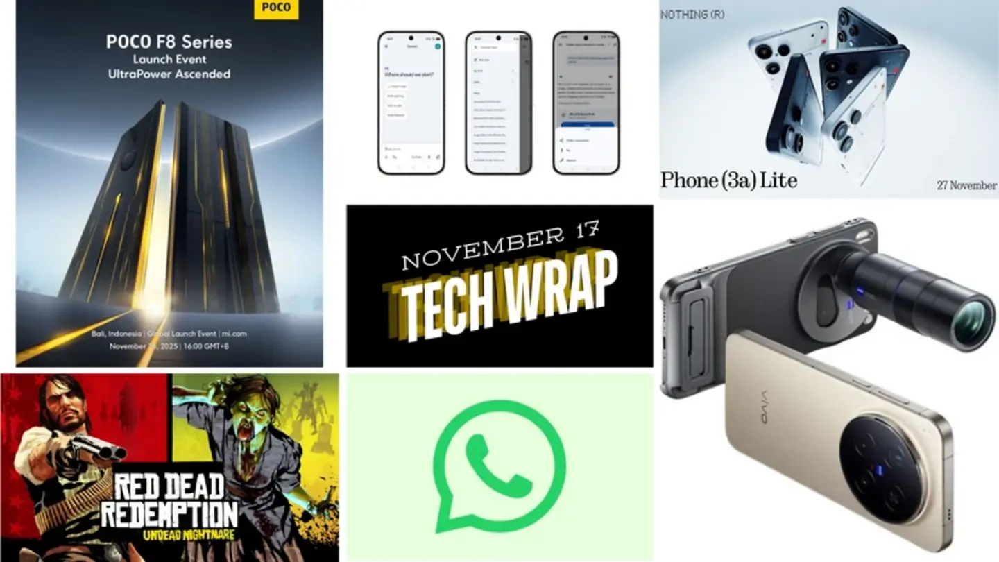 Tech Wrap: Nothing Phone 3a Lite, POCO F8, Vivo X300 Series
