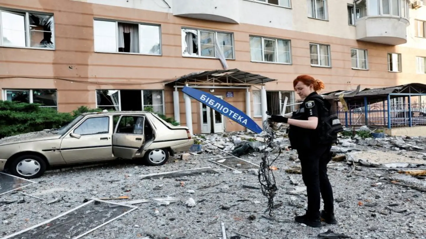 Russia attacks Kyiv with missiles and drones overnight amid war.