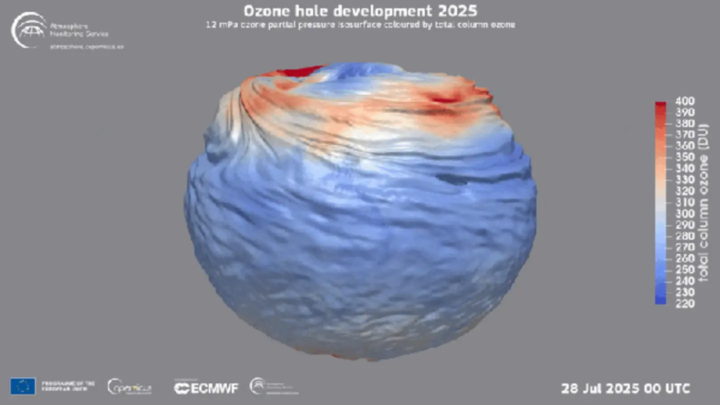 Ozone layer recovery on track this century, Antarctic hole shrinking