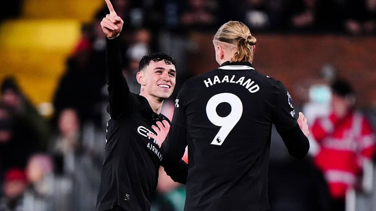 Haaland scores 100th goal as Man City win nine-goal thriller