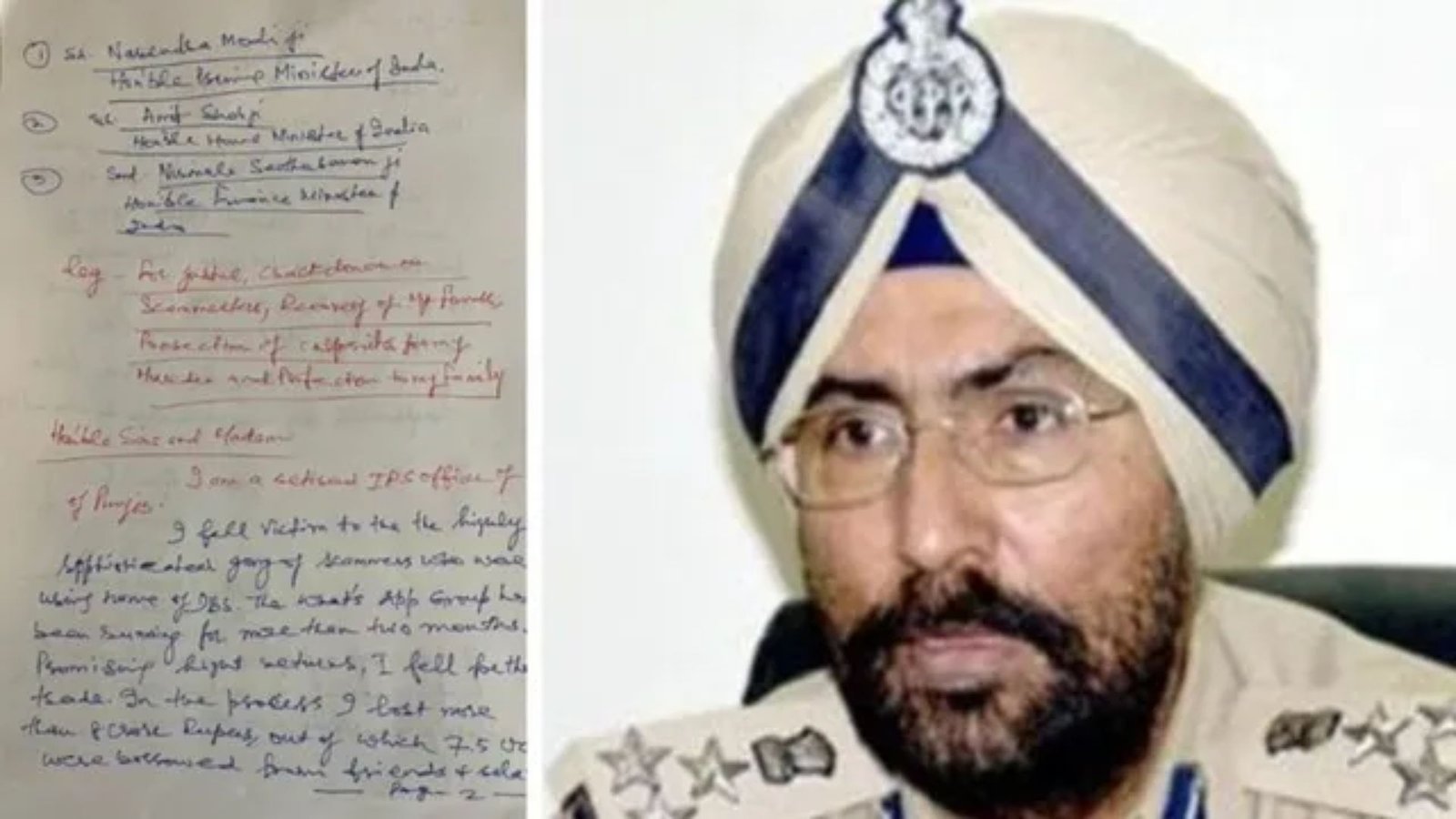 Ex-Punjab IPS Officer Dies by Suicide After Cyber Fraud