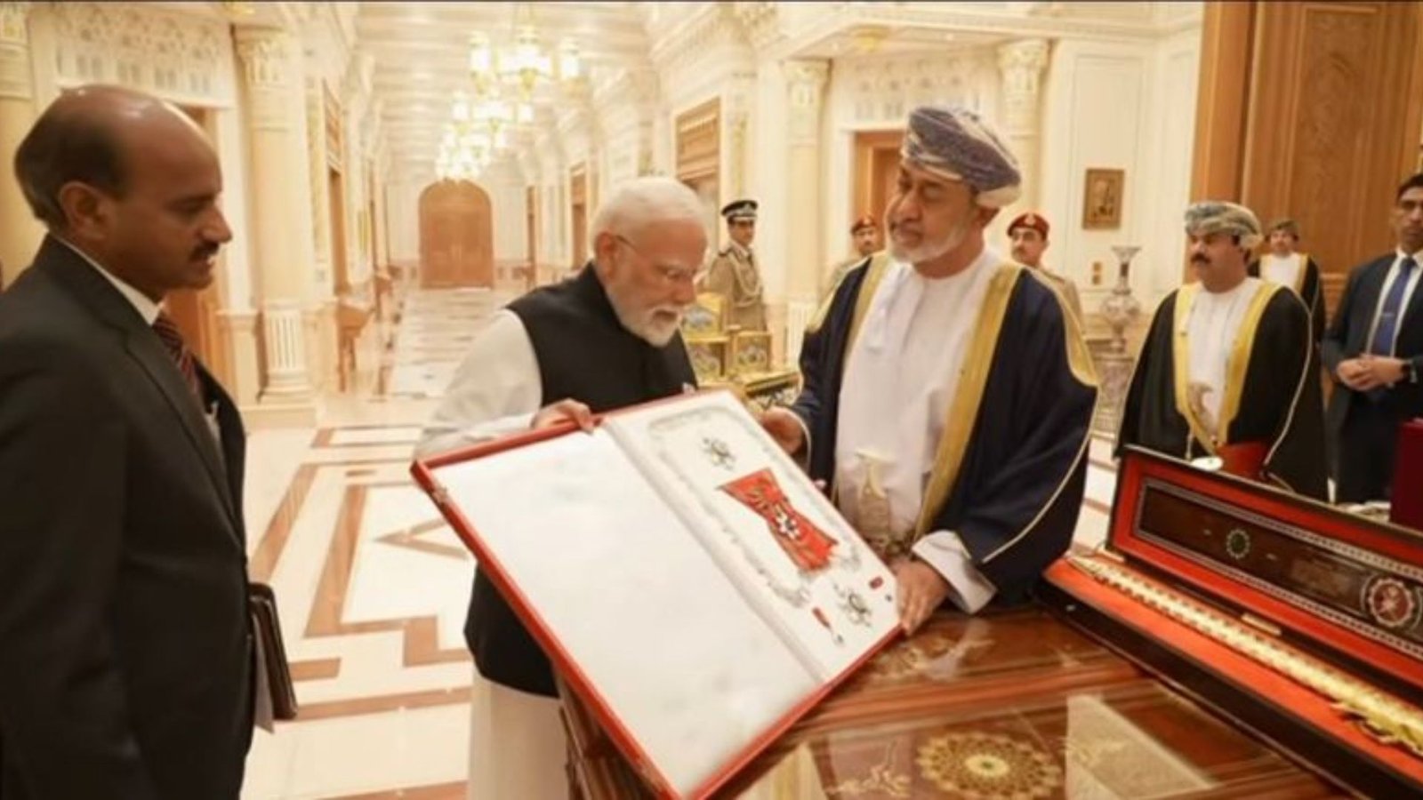 PM Modi receives Oman’s highest civilian honour; joins Mandela, Queen Elizabeth