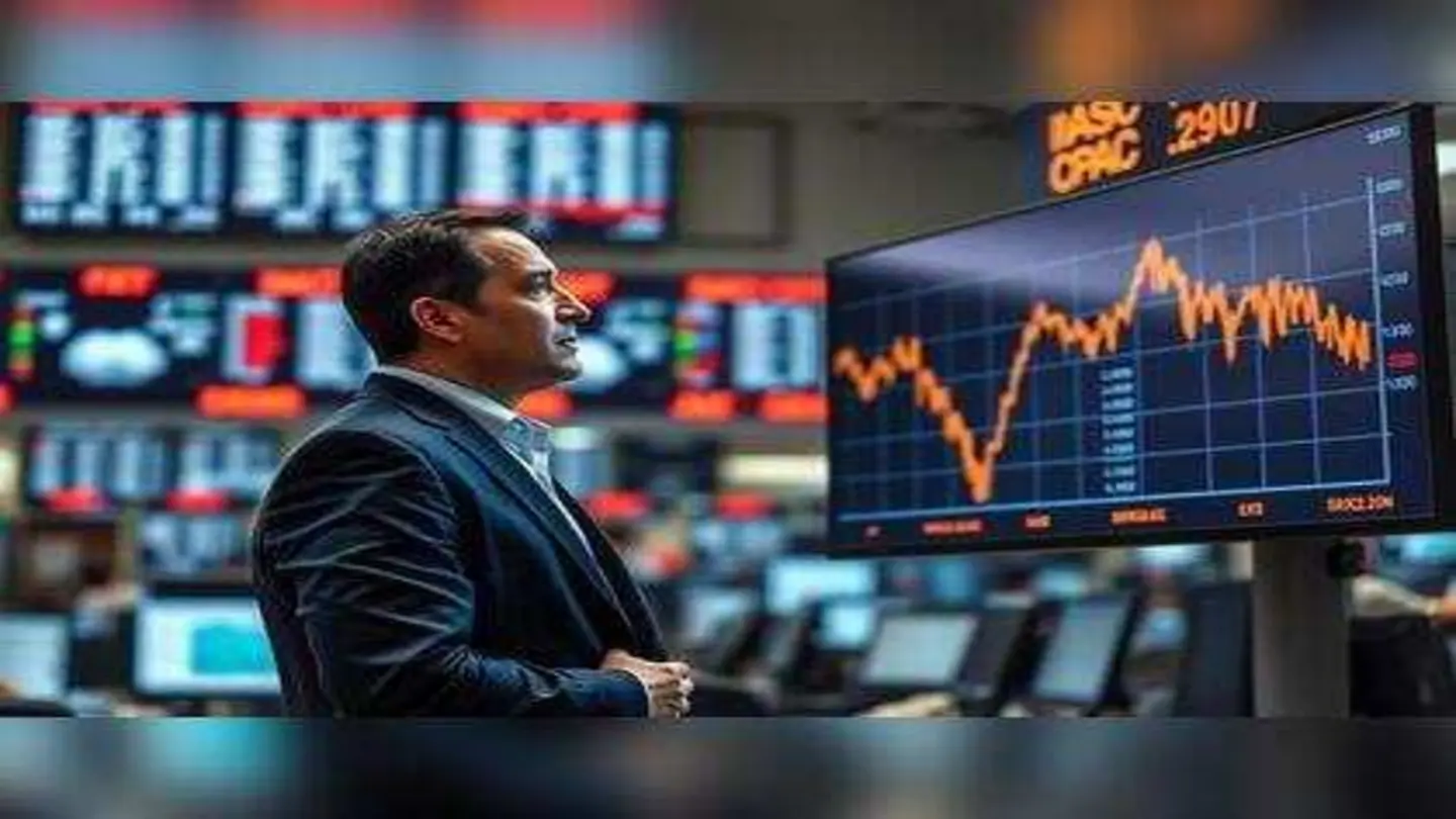 Indian Stocks Dip: NIFTY50 Below 25,900, SENSEX Falls