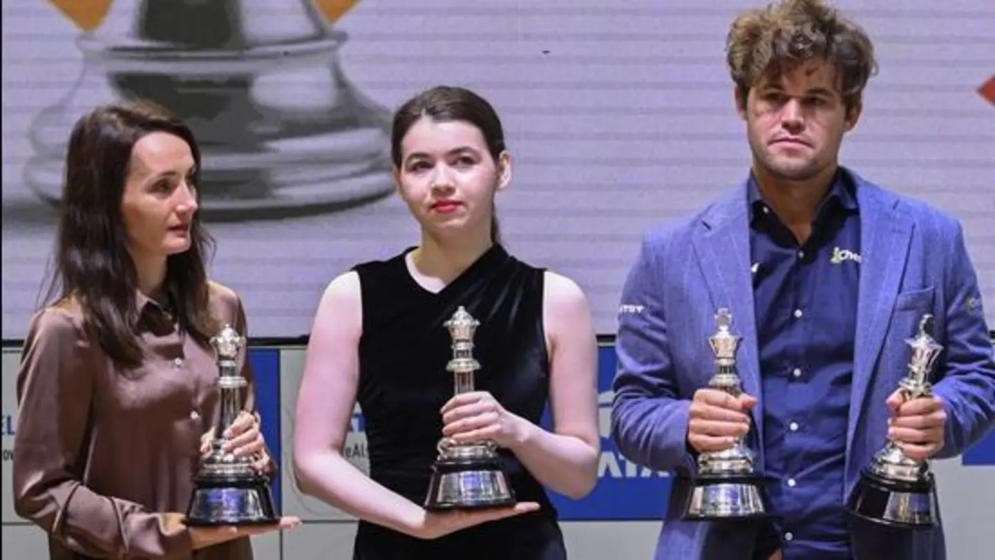 Carlsen and Goryachkina Crowned 2025 World Rapid Champions